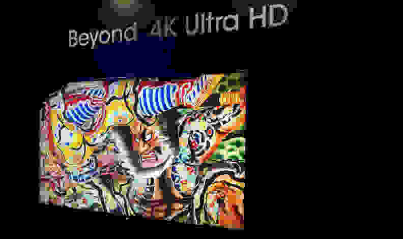 Sharp Beyond 4K Ultra HD color space