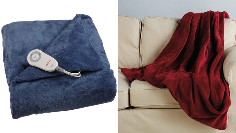 Sunbeam Fleece Heated Throw