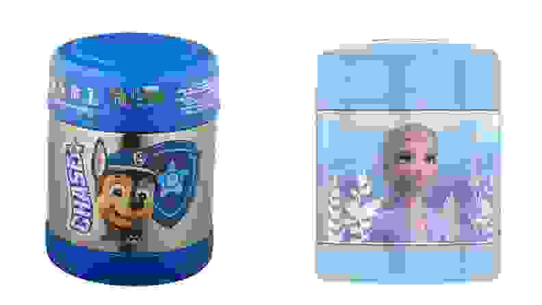 Kids thermos with Elsa on it