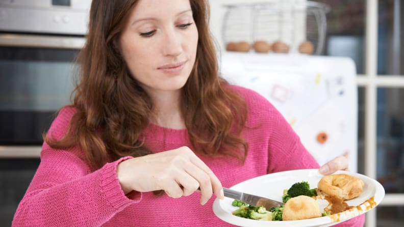 Scrape the plates well, and you won't have to pre-washer before putting them in the dishwasher