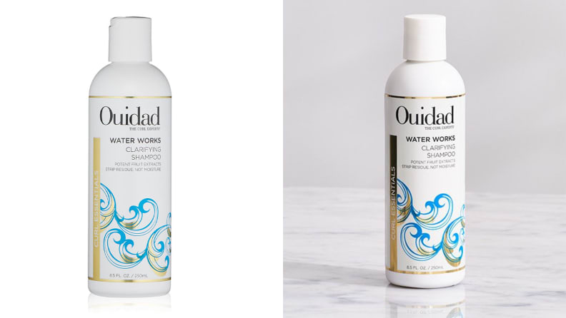 A photo of the Ouidad Water Works Clarifying Shampoo.