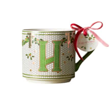 Product image of Festive Bistro Tile Monogram Mug