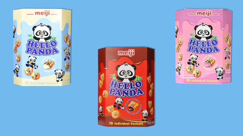 Best snacks: Meiji Hello Panda Family Pack Cookies