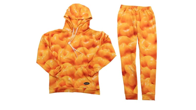 What's cozier than a mac and cheese sweatsuit?