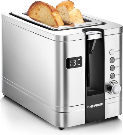 Discontinued 2 Slice Compact Stainless Toaster
