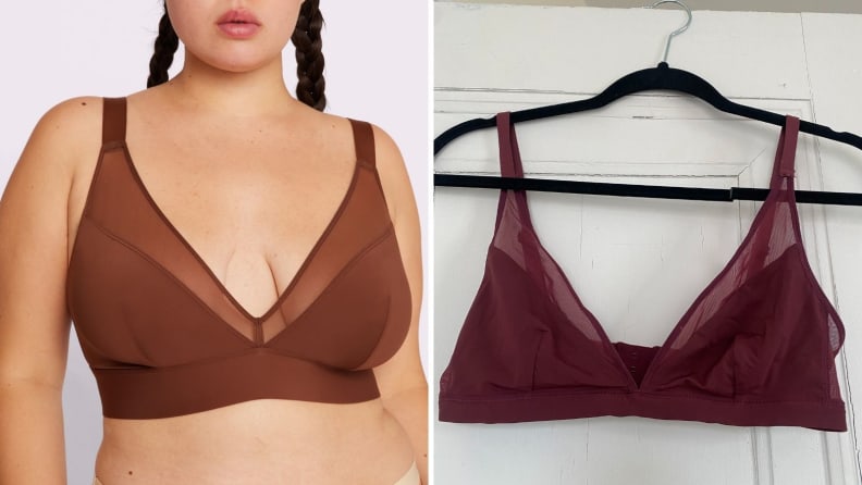 Parade Mesh Plunge Bralette (3+), Cuup Scoop Bra (42D), Details and prices  in comments : r/braswap
