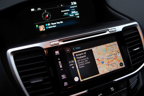 Apple Maps on a 2016 Honda Accord