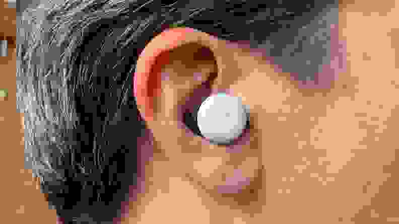 Pixel Buds in-ear close-up