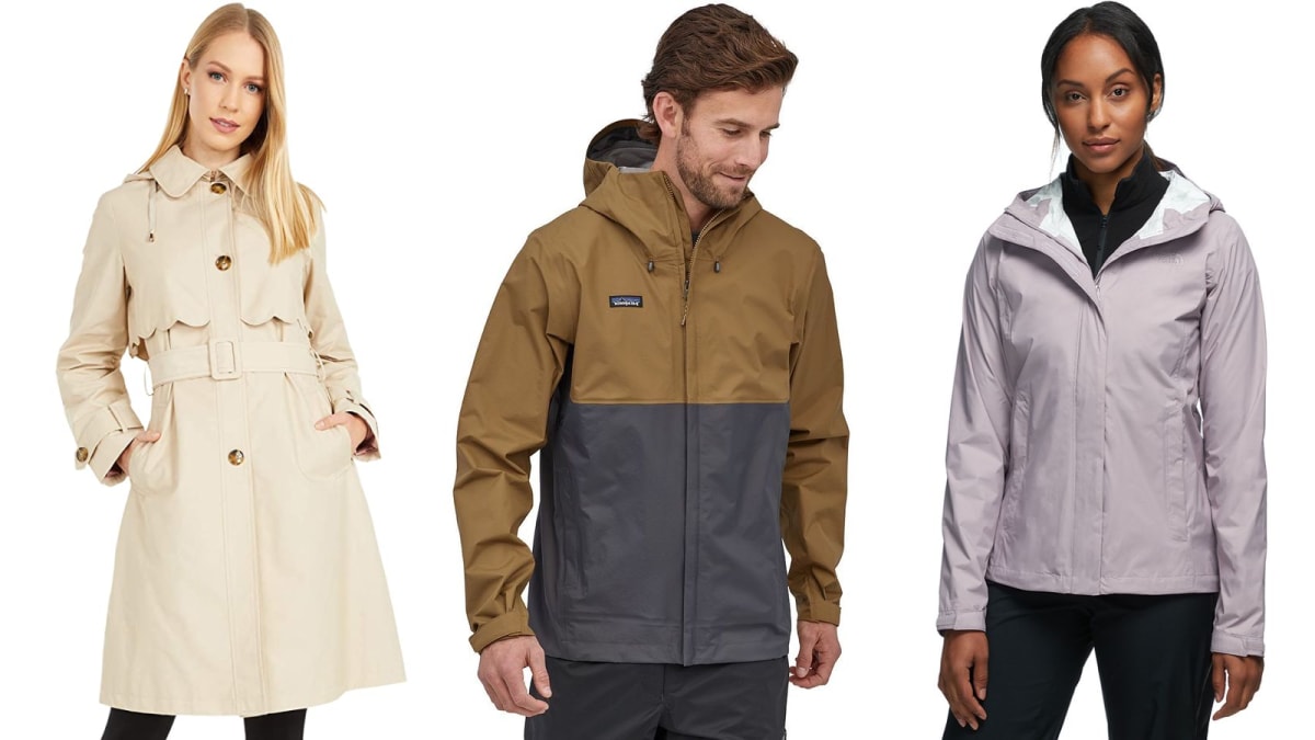 Rain Jackets So Chic, You'd Never Know They Were Rain Jackets