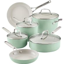 Product image of KitchenAid 10-piece Hard Anodized Ceramic Nonstick Cookware Set