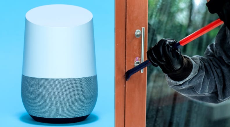 Google Home and intruder