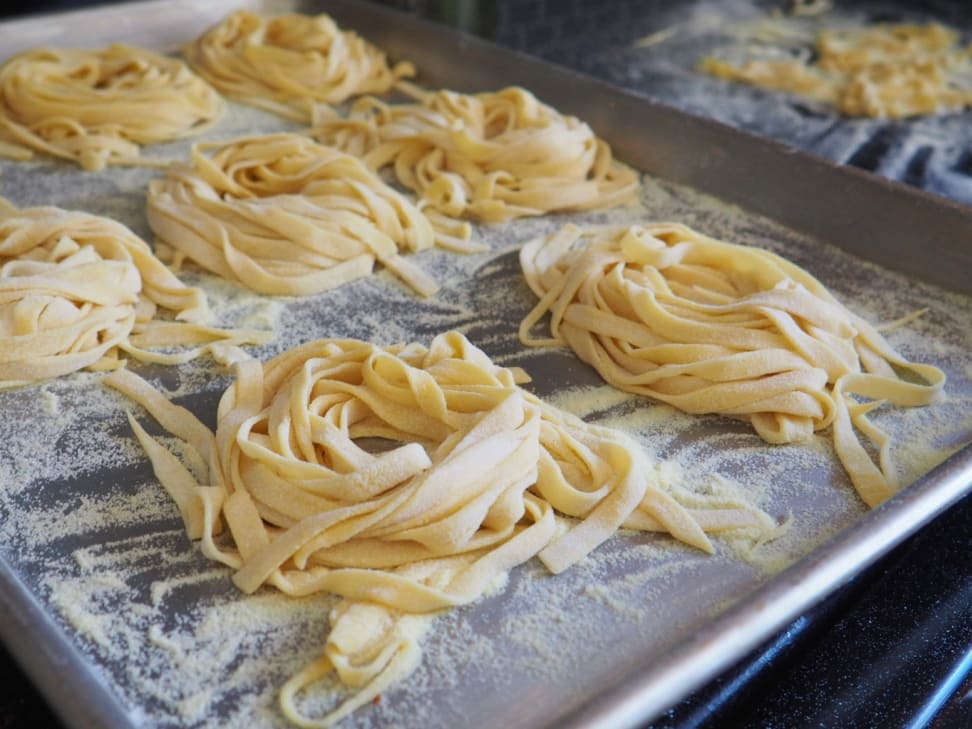 How to use a Pasta Machine  Homemade Pasta from scratch with