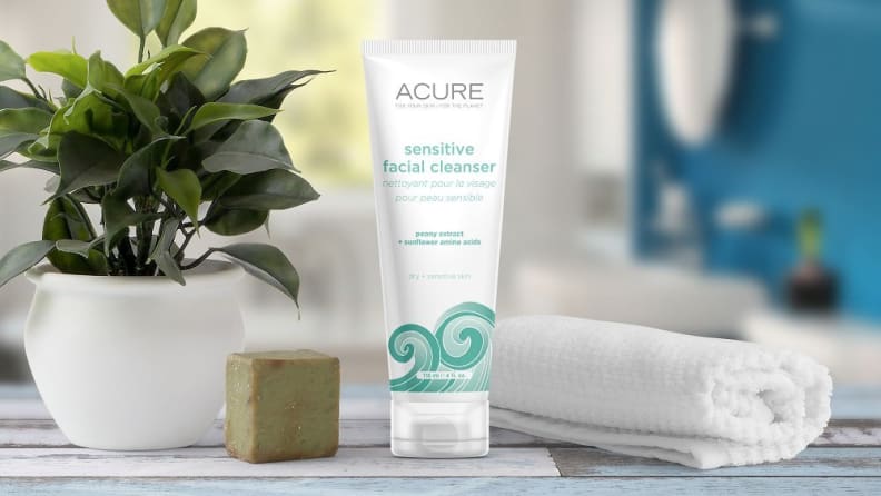 Acure facial cleanser