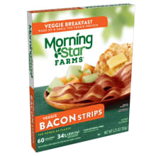 Product image of Morningstar Farms Veggie Breakfast Bacon Frozen Strips