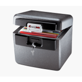 Product image of SentrySafe Black Fireproof and Waterproof Safe, File Folder and Document Box