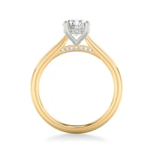 Product image of Kate Hidden Halo Diamond Engagement Ring