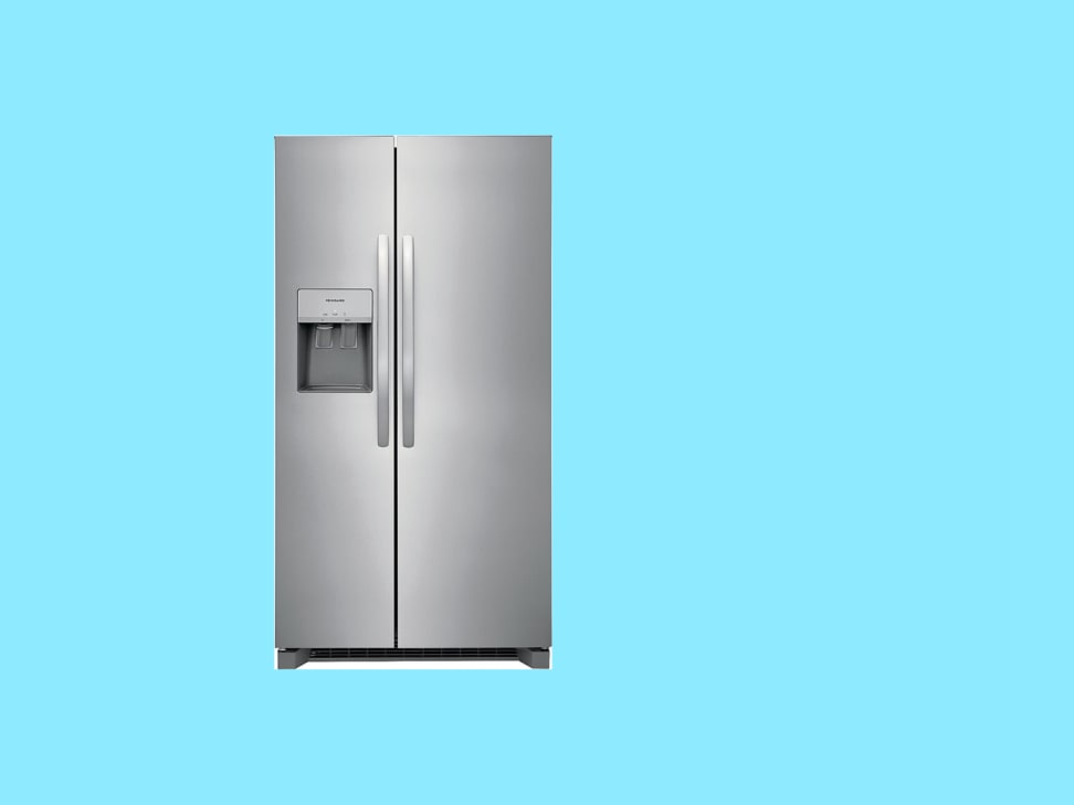 Frigidaire refrigerator Stainless steel ..side by side