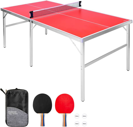 Practicing Alone, Table Tennis
