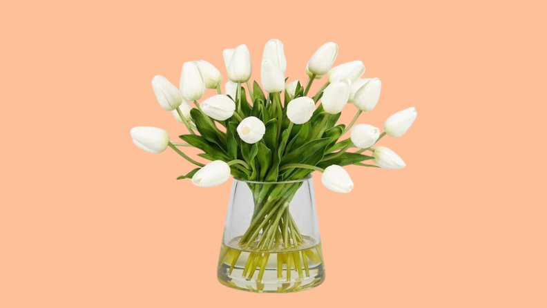 White tulips from Afloral.