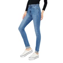 Product image of KanCan Skinny High Rise Rolled Frayed Hem Jean