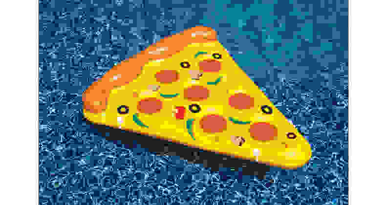 Pizza float
