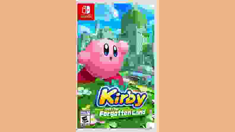 Cover art of 'Kirby and the Forgotten Land.'