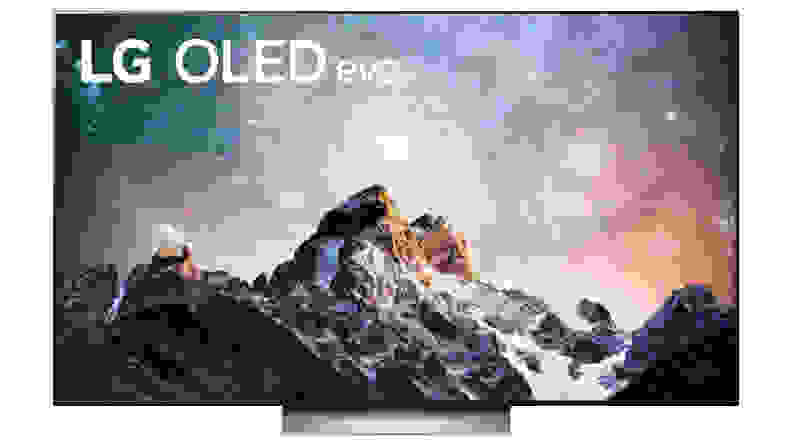 The 77-inch LG C2 OLED TV
