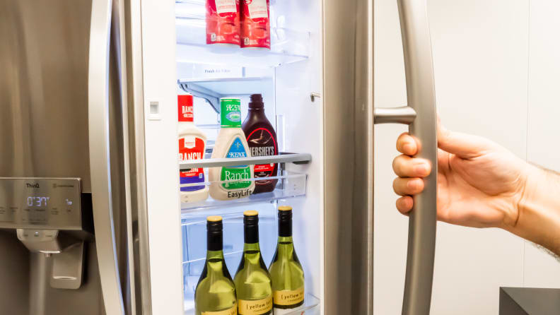 LG LRMVS3006S French door refrigerator review—door in door