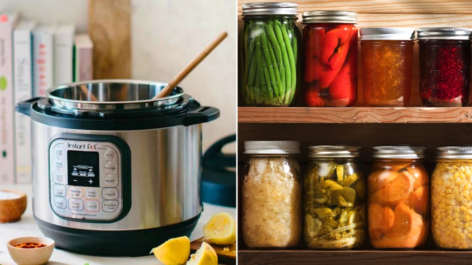 How to Can food using the INSTANT POT // STEAM BATH canning in the