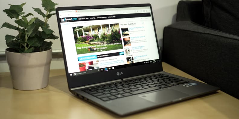 LG Gram 13 On Table