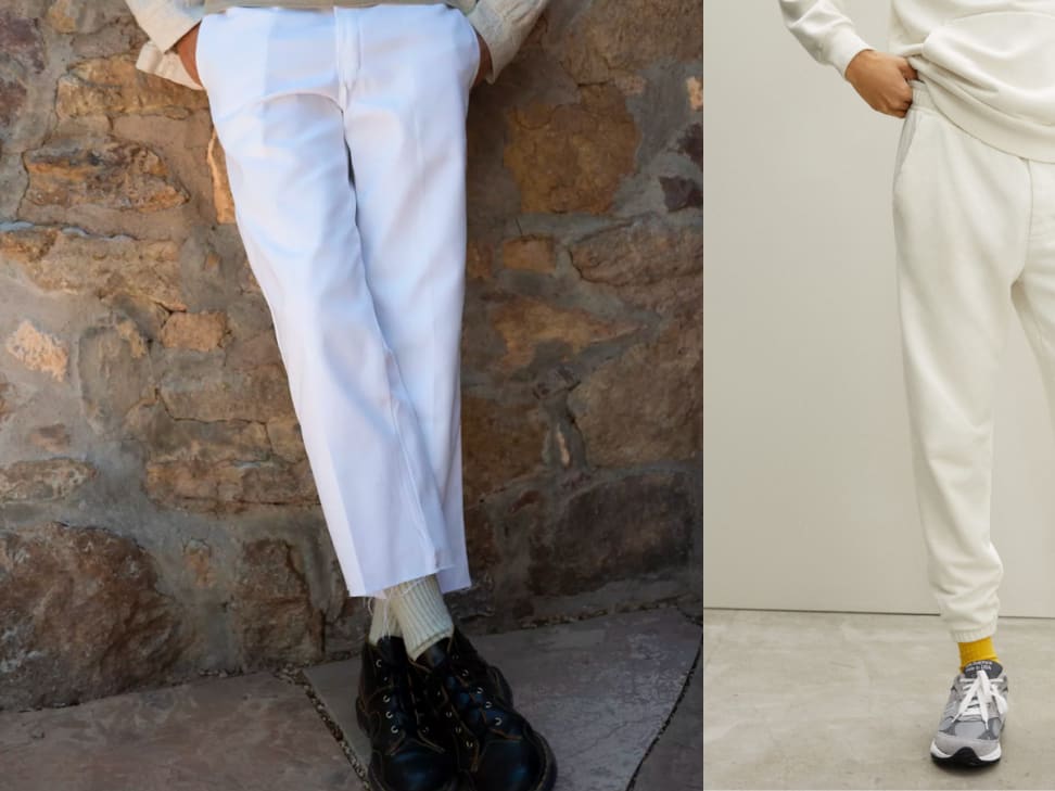 Buy Men White Slim Fit Solid Casual Trousers Online - 749871 | Allen Solly-hangkhonggiare.com.vn