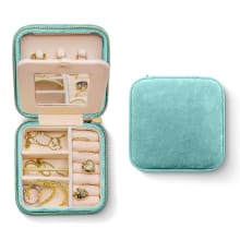 Product image of Velvet Travel Jewelry Storage Box