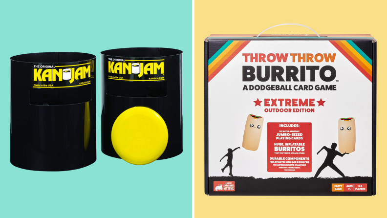 Kan Jam Disc Toss Game and throw throw giant version