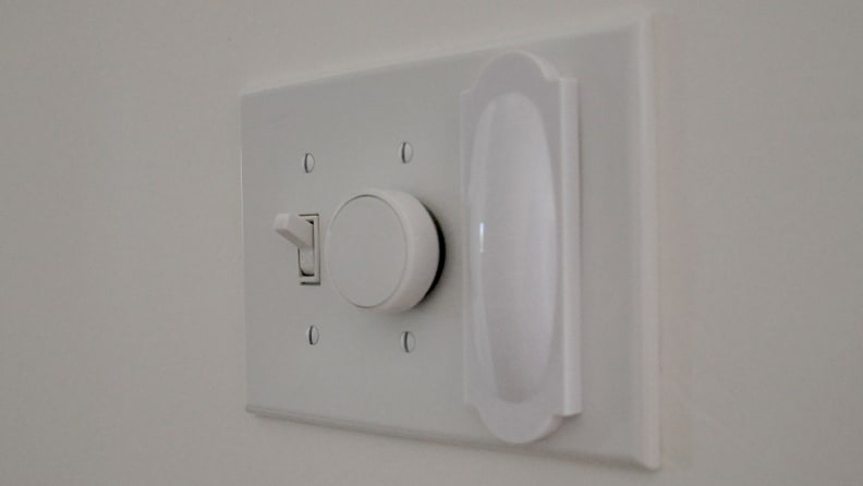 Aurora Dimmer and toggle switch cover