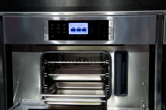 Benchmark steam convection oven interior