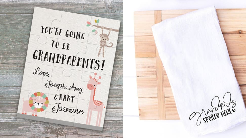 13 thoughtful gifts for new and expecting grandparents