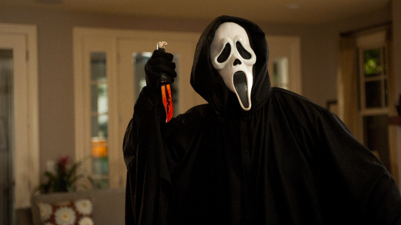 The Ghostface mask is emblematic of the ‘Scream’ franchise—and ’90s horror at large.