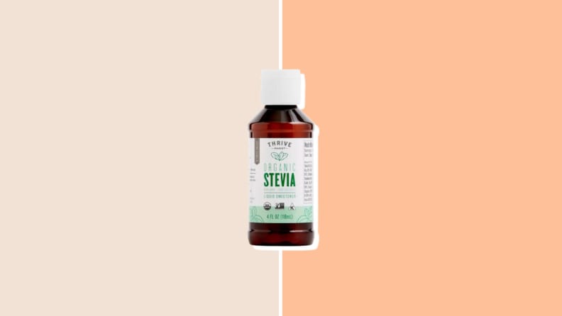 A bottle of Thrive Market Organic Liquid Stevia.