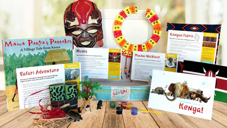 Each Little Global Citizens Box includes crafts and activities.