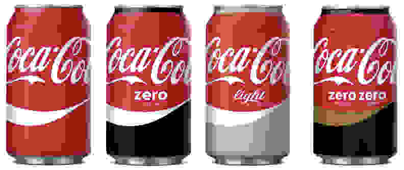 The Split look—currently slated only for Spain—unifies the upper portion of each can to look like Classic Coke while differentiating the bottom section.