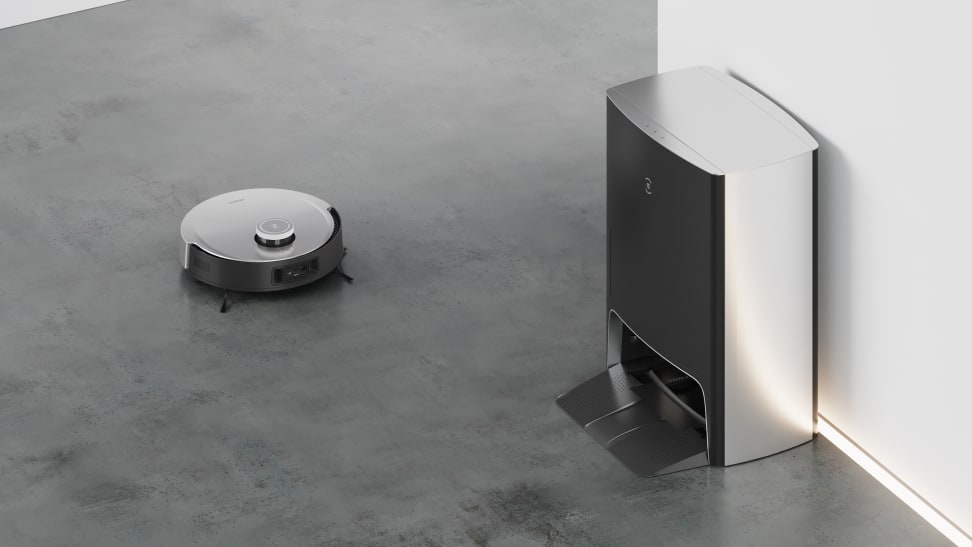 Ecovacs Deebot X1 Omni returning to its dock