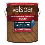 Product image of Valspar One-Coat Solid Stain & Sealer