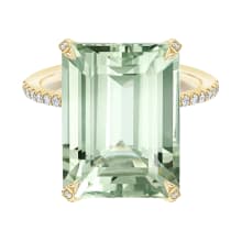 Product image of Festivity Prasiolite and Diamond Cocktail Ring