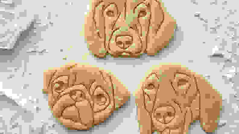 Dog cookie cutters