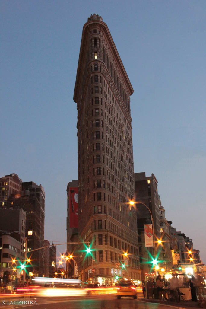 NYC's Flatiron Building is an iconic landmark in the most iconic American city. [Credit: Flickr user