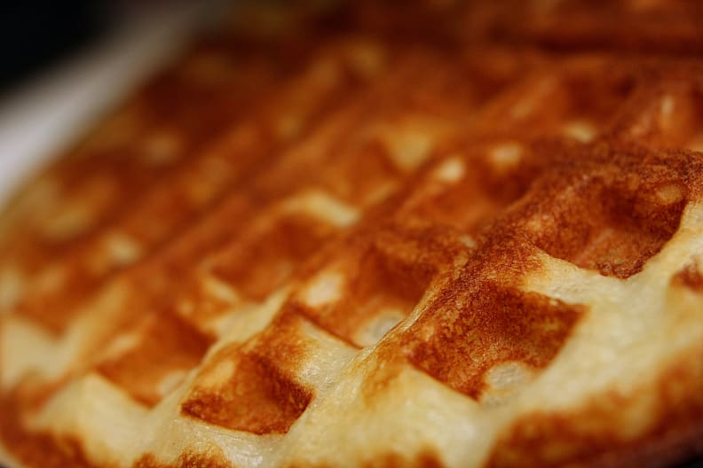 Mashed potato waffles