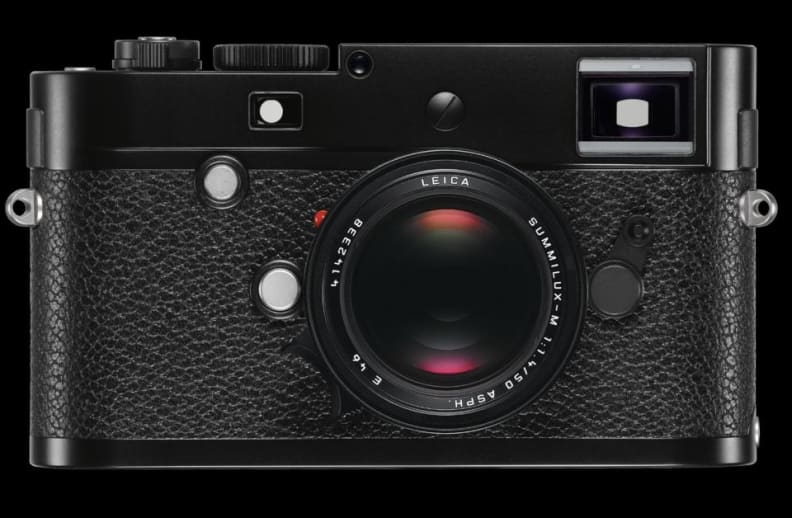 The new Leica-M-P loses the red dot in favor of a more discreet appearance.