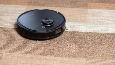The Ecovacs Deebot T8 Ozmo navigates by sight as well as by scanning