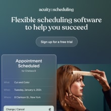 Product image of Streamline your appointment booking with Acuity Scheduling