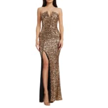 Product image of Dress the Population Fernanda Sequin Strapless Gown 